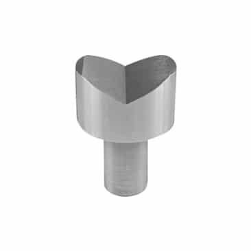 Weldkar Prisma diameter 58 mm 130 graden tbv spanklemmen Lastafel | Lastafel toebehoren | Boring : 58mm | Hoogte: 34 mm